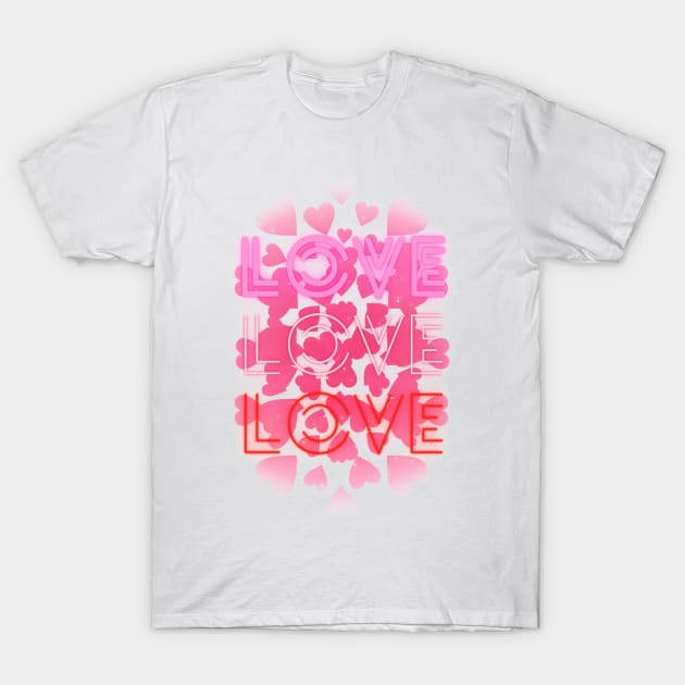 Love love love T-Shirt by kamy1